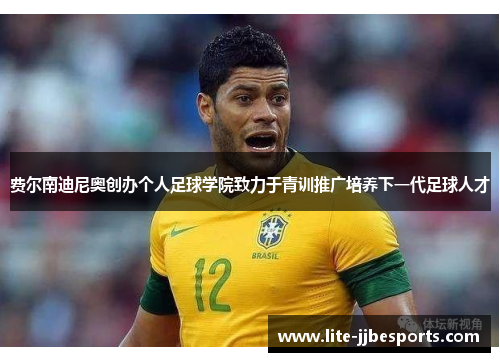 费尔南迪尼奥创办个人足球学院致力于青训推广培养下一代足球人才